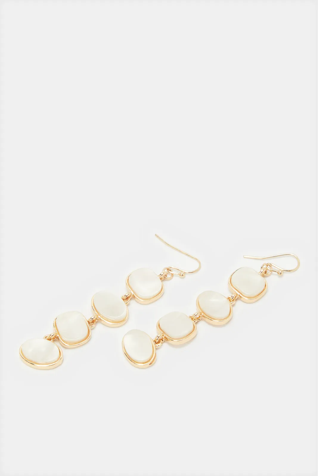Women Gold Embellished Earrings sold by Redtag product image thumbnail 2