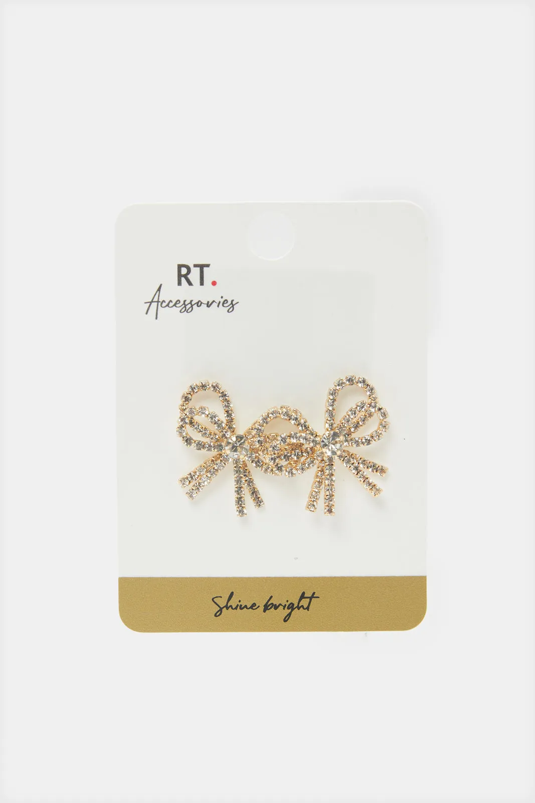 Women Gold Embellished Earrings sold by Redtag