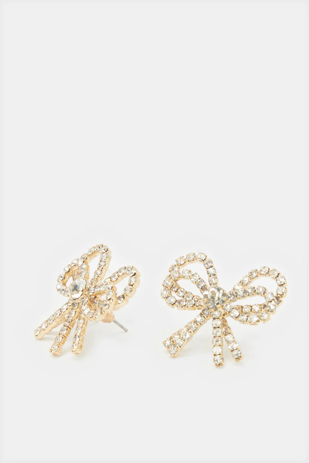 Women Gold Embellished Earrings sold by Redtag product image thumbnail 2