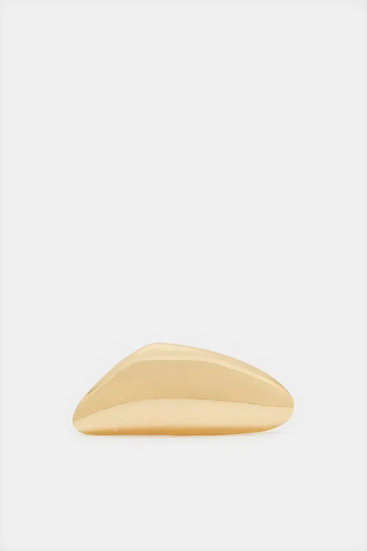 Women Gold Embellished ring sold by Redtag