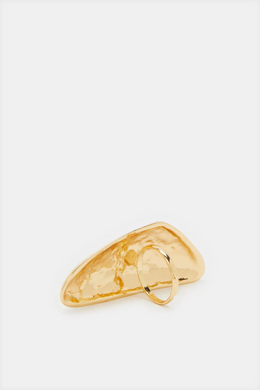 Women Gold Embellished ring sold by Redtag product image thumbnail 3