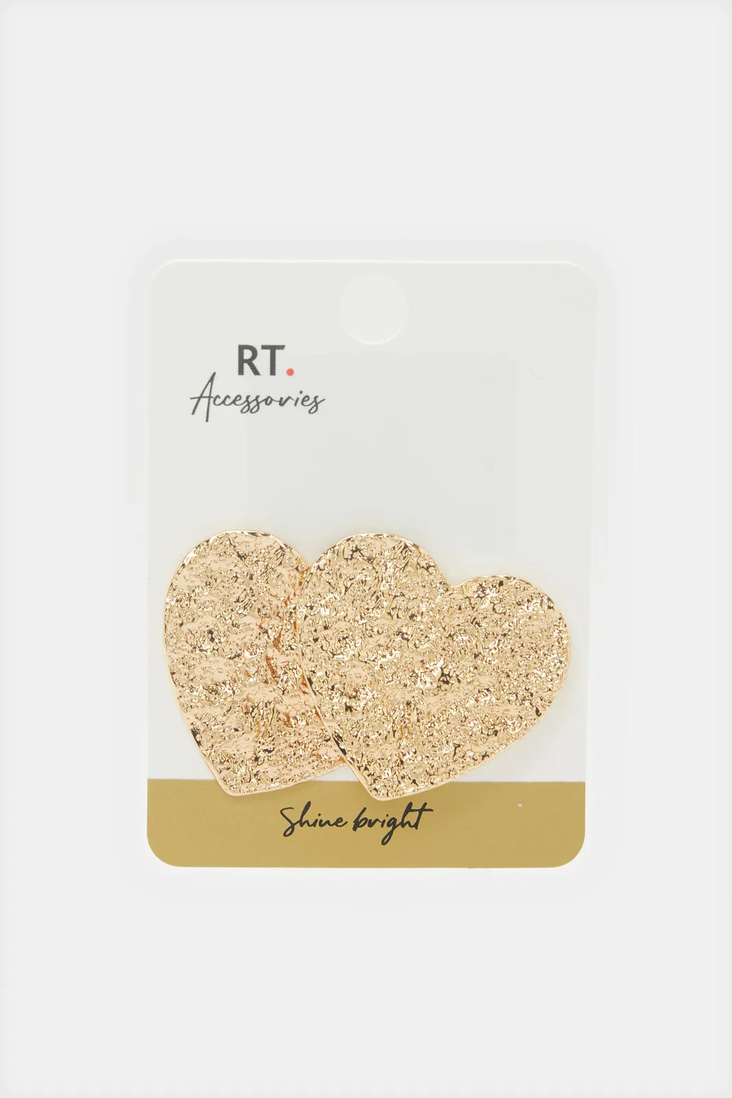 Women Gold Embellished Earrings sold by Redtag