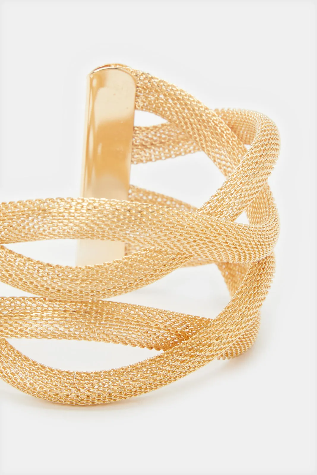Women Gold Embellished Cuff sold by Redtag product image thumbnail 3