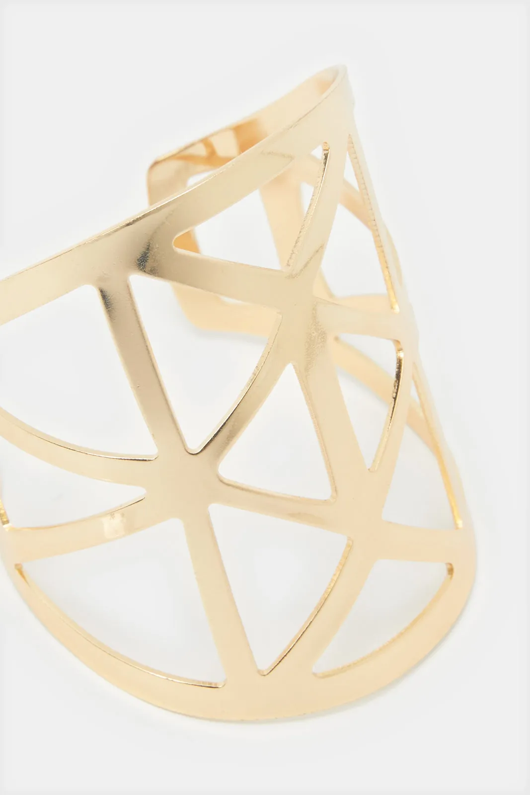 Women Gold Embellished Cuff sold by Redtag product image thumbnail 3