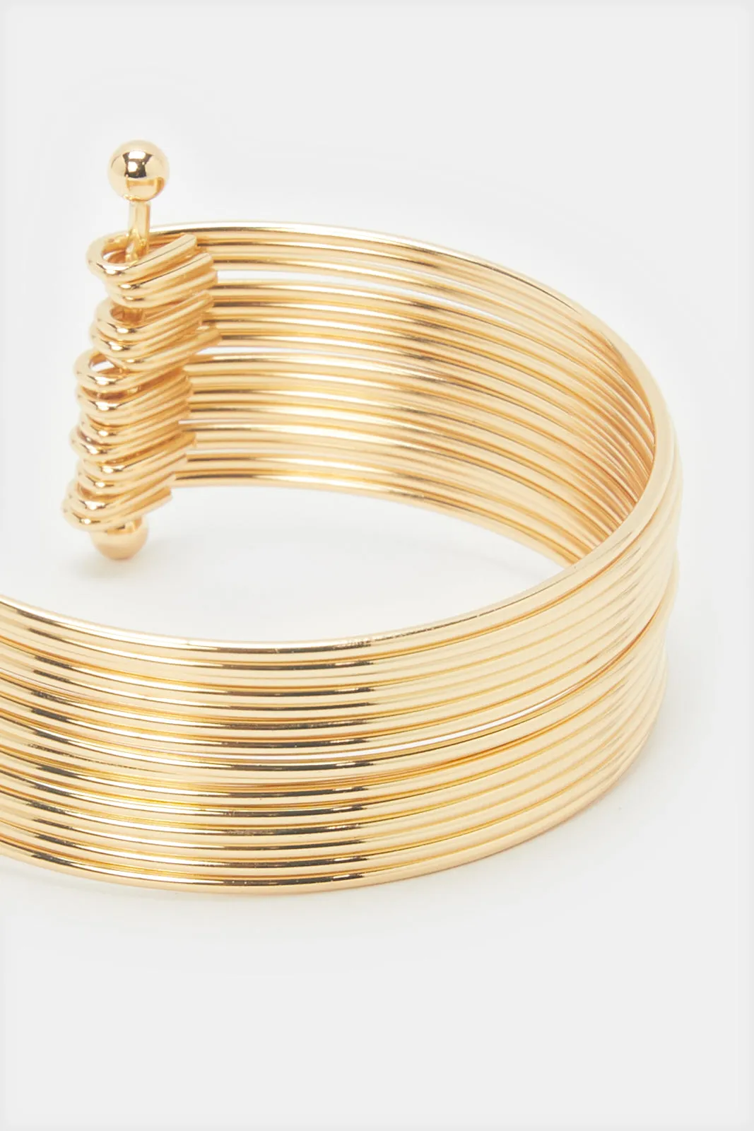 Women Gold Embellished Cuff sold by Redtag product image thumbnail 3