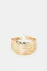 Women Gold Embellished Cuff sold by Redtag