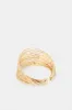 Women Gold Embellished Cuff sold by Redtag