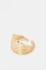 Women Gold Embellished Cuff sold by Redtag