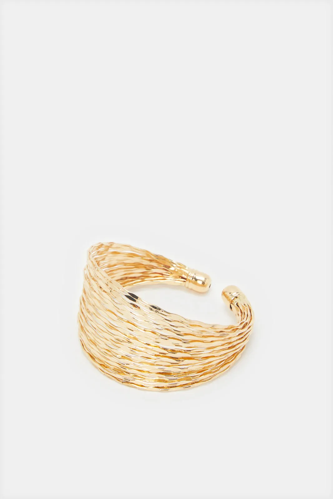 Women Gold Embellished Cuff sold by Redtag product image thumbnail 2