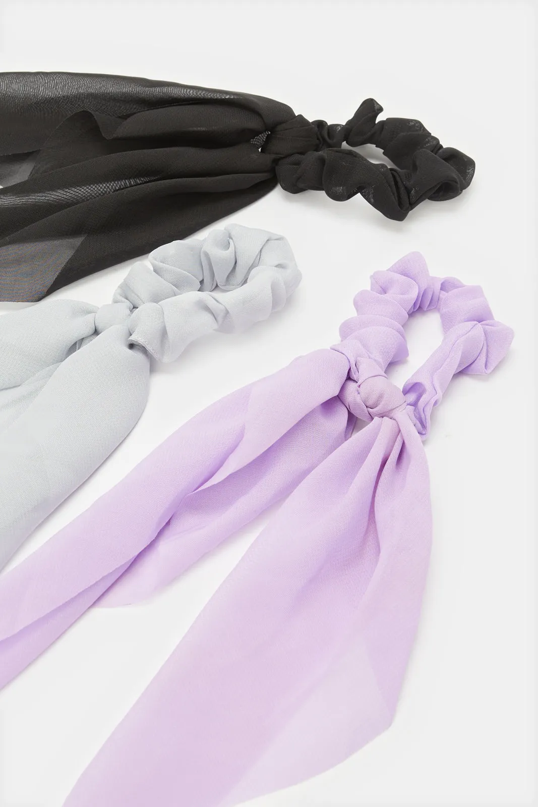 Women Assorted Scrunchy Set (3 Piece) sold by Redtag product image thumbnail 3