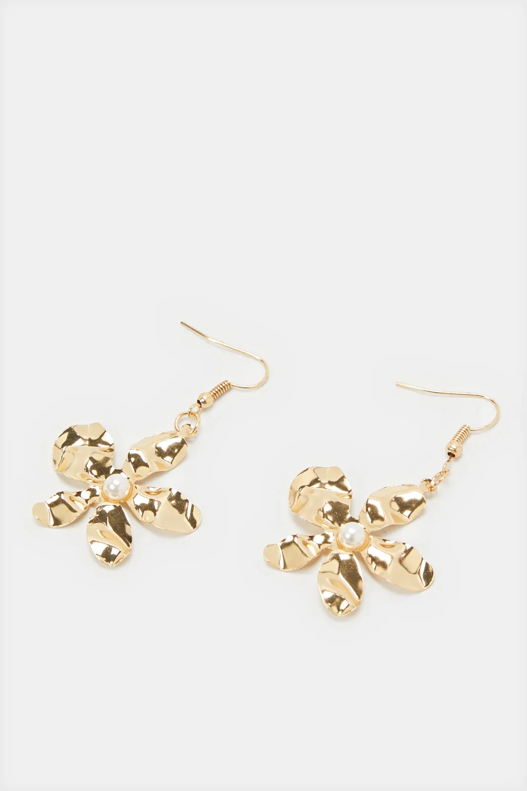 Women Gold Necklace And Bracelet And Earrings Set (3 Piece) sold by Redtag product image thumbnail 4