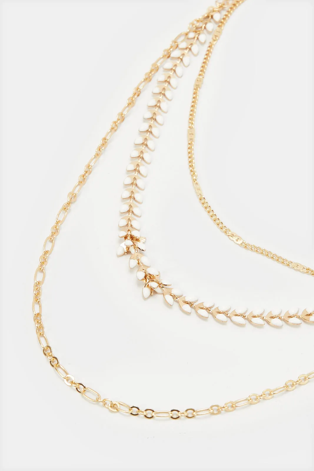 Women Gold Embellished Necklace sold by Redtag product image thumbnail 2