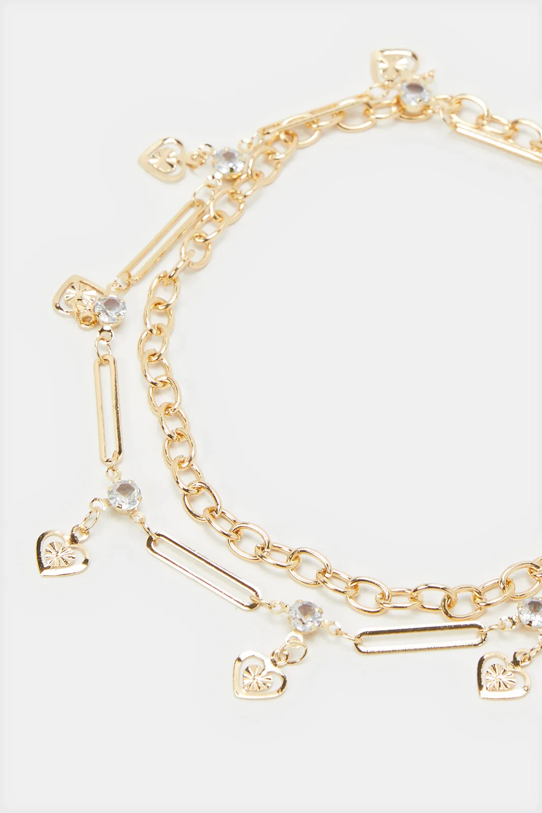 Women Gold Anklet sold by Redtag product image thumbnail 2