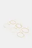 Women Gold Embellished Bracelet Set (6 Piece) sold by Redtag