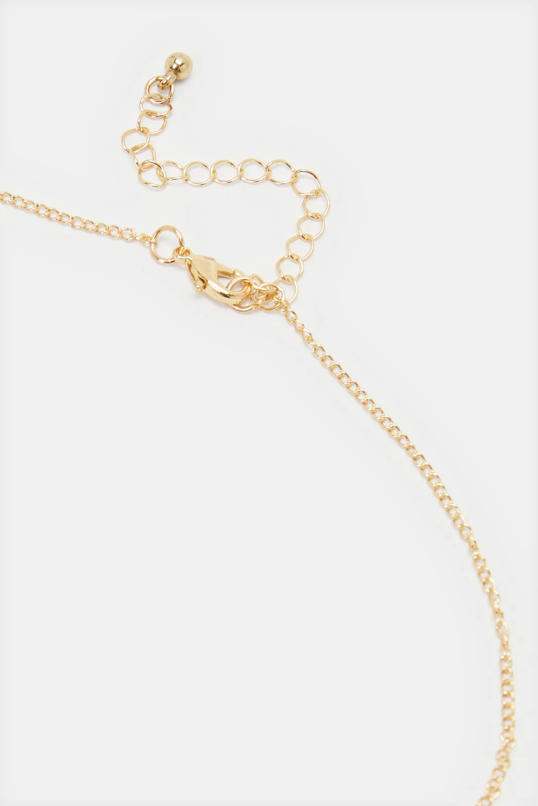 Women Gold Embellished Necklace sold by Redtag product image thumbnail 3