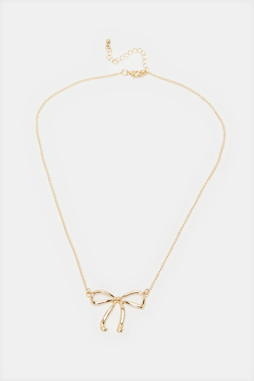 Women Gold Embellished Necklace sold by Redtag