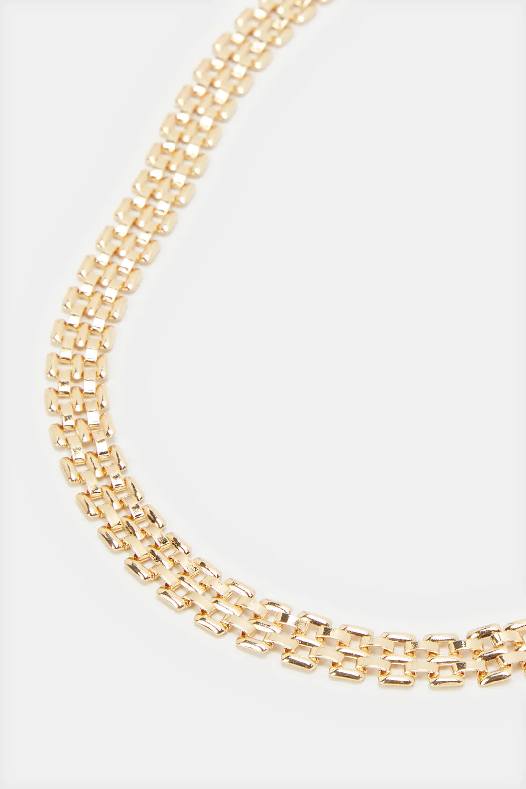 Women Gold Embellished Necklace sold by Redtag product image thumbnail 2