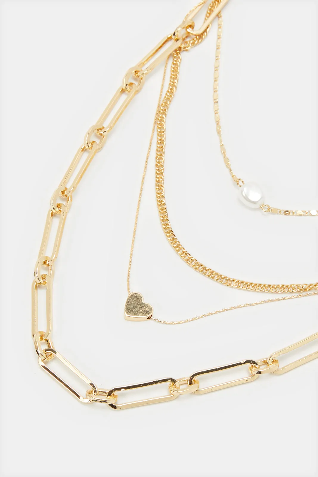 Women Gold Embellished Necklace sold by Redtag product image thumbnail 2