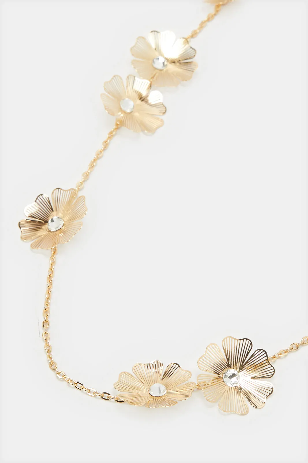 Women Gold Embellished Necklace sold by Redtag product image thumbnail 2