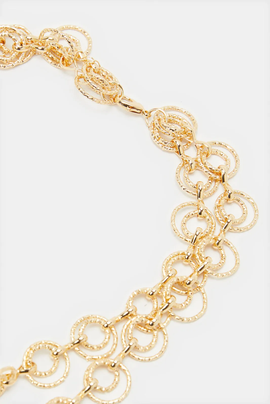 Women Gold Embellished Necklace sold by Redtag product image thumbnail 3