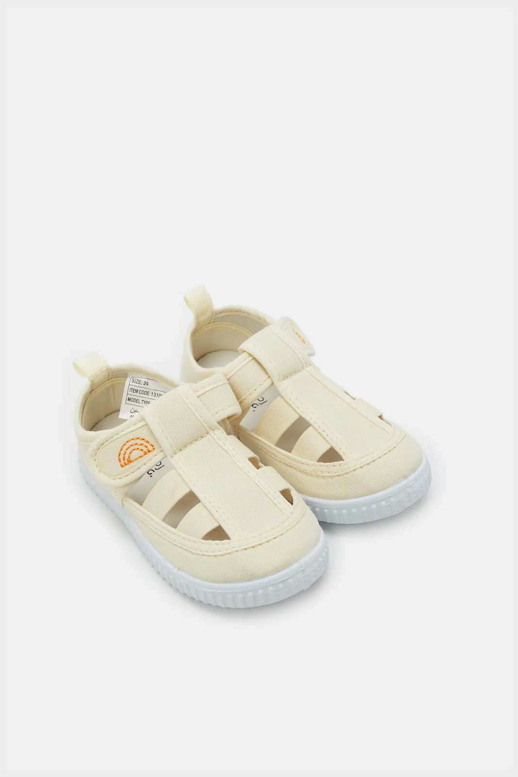 Infant Boys Cream Strap Sandals sold by Redtag product image thumbnail 2