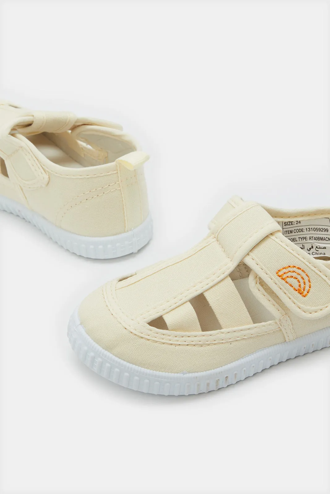 Infant Boys Cream Strap Sandals sold by Redtag product image thumbnail 3