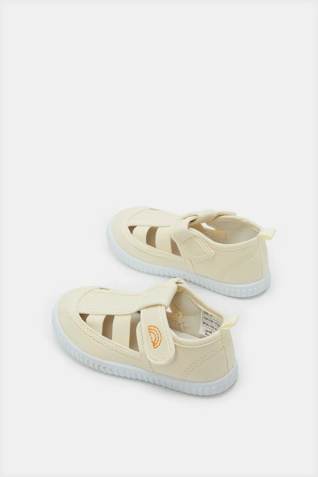 Infant Boys Cream Strap Sandals sold by Redtag product image thumbnail 4