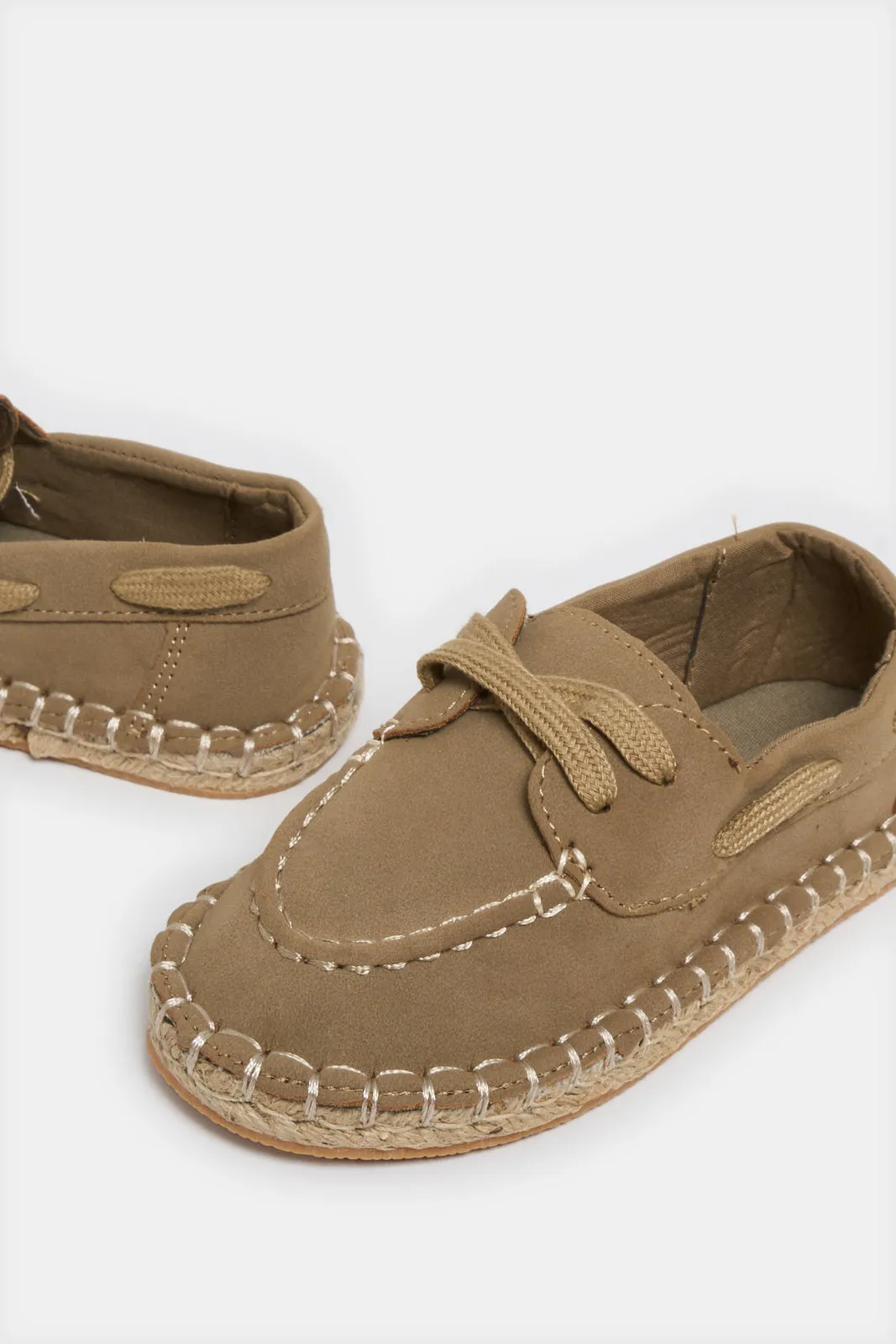 Infant Boys Brown Espadrille sold by Redtag product image thumbnail 4