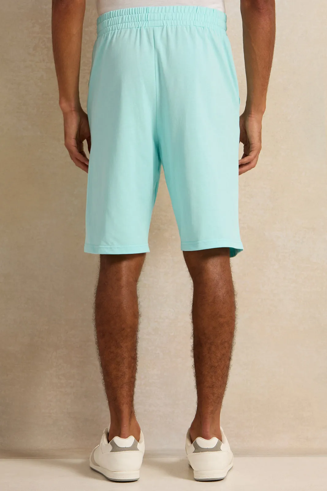 Men Blue Active Shorts sold by Redtag product image thumbnail 3