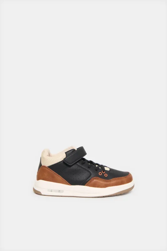 Senior Boys Assorted Colour Block High Top sold by Redtag