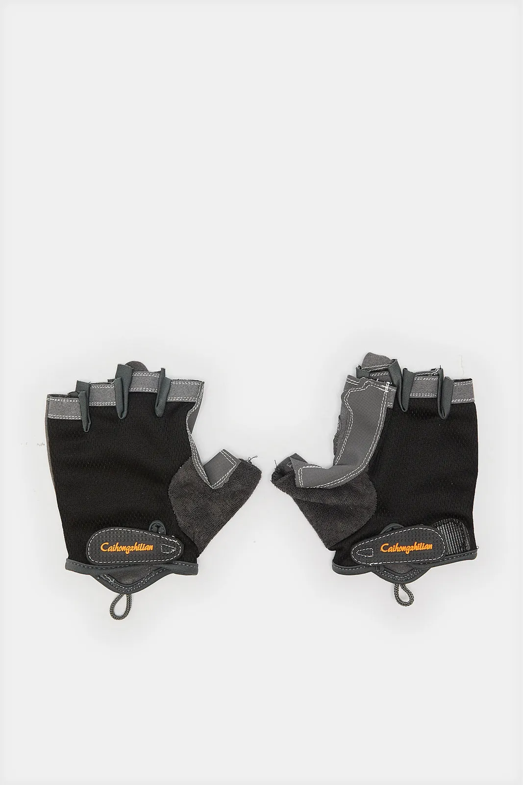 Black Protective Gloves For Fitness sold by Redtag product image thumbnail 3