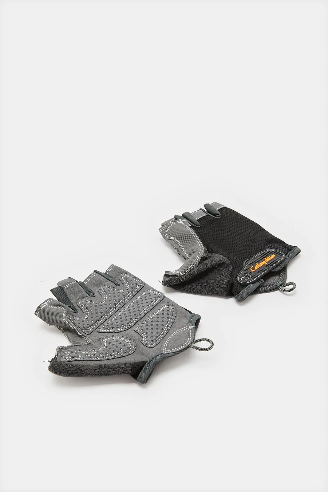 Black Protective Gloves For Fitness sold by Redtag product image thumbnail 4