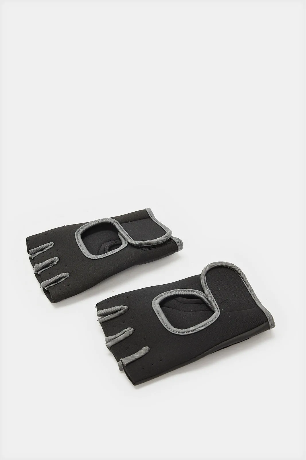 Black Protective Gloves For Fitness sold by Redtag product image thumbnail 5