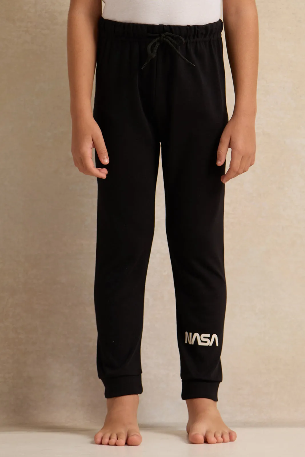 Boys Black Nasa Print Pyjama Set (2 Piece) sold by Redtag product image thumbnail 3