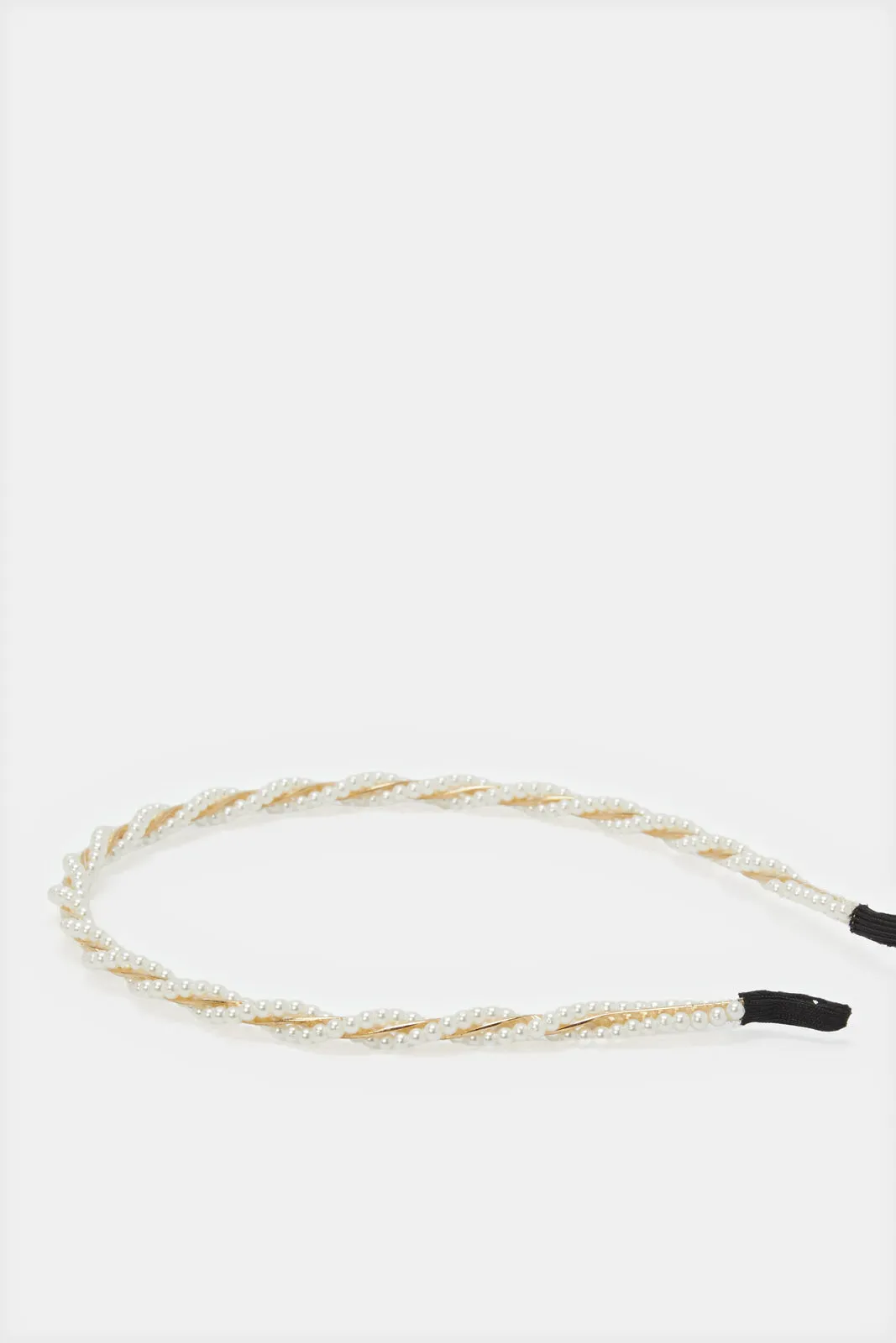 Women White And Gold Embellished Headband Set (2 Piece) sold by Redtag product image thumbnail 3