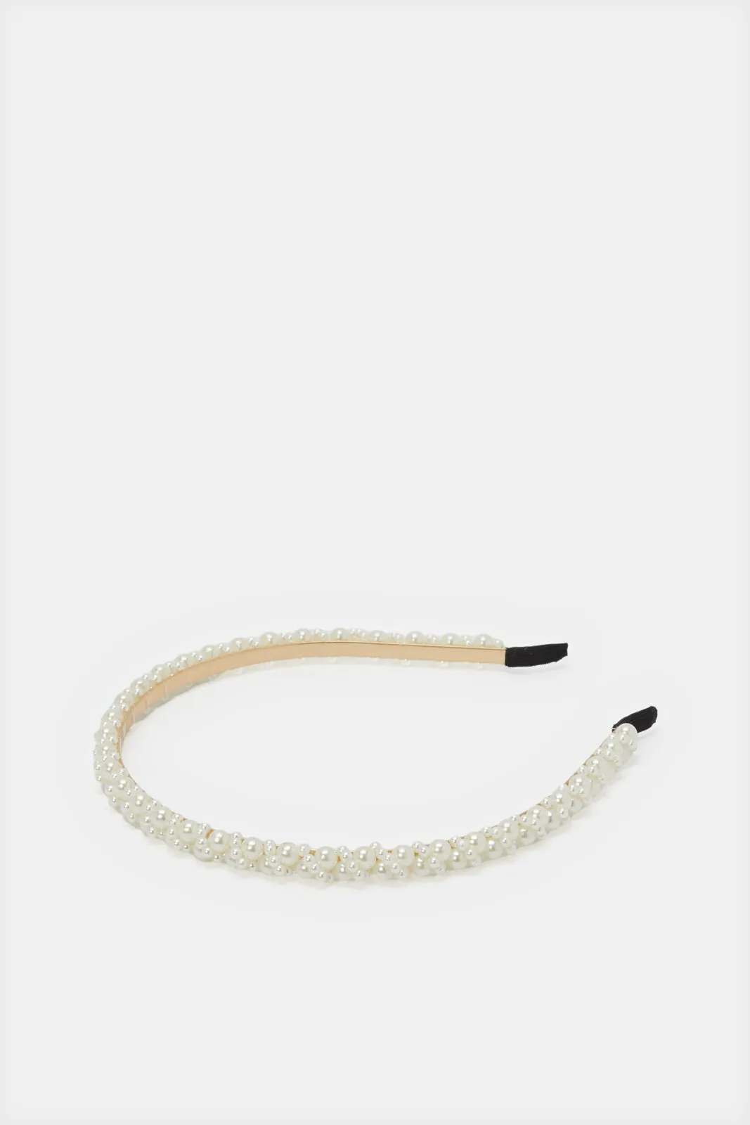 Women White And Gold Embellished Headband Set (2 Piece) sold by Redtag product image thumbnail 4