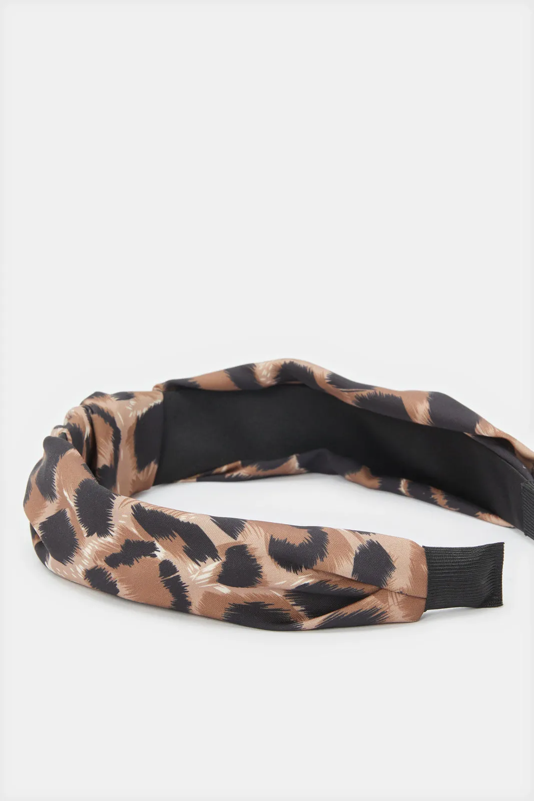 Women Black And Brown Printed Headband sold by Redtag product image thumbnail 3
