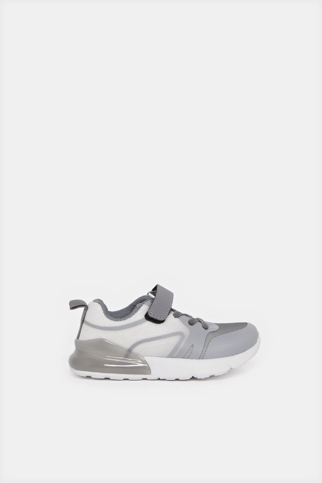 Infant Boys Grey Velcro Strap Sneakers sold by Redtag