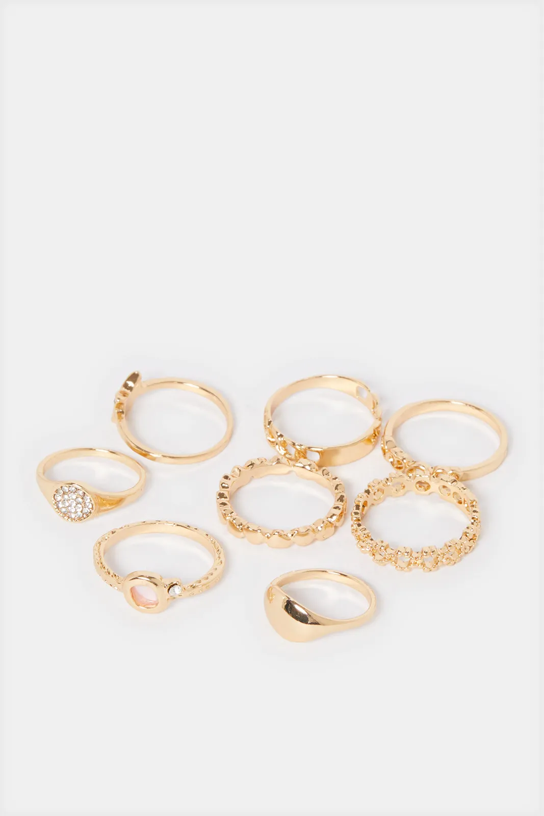 Women Gold Ring Set (6 Piece) sold by Redtag product image thumbnail 3