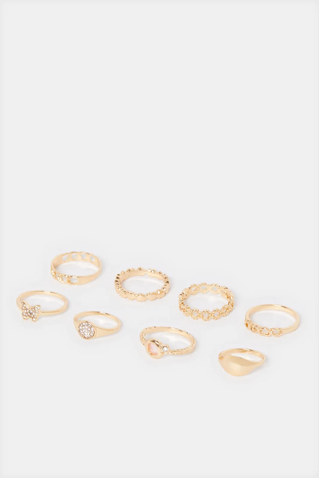 Women Gold Ring Set (6 Piece) sold by Redtag product image thumbnail 2