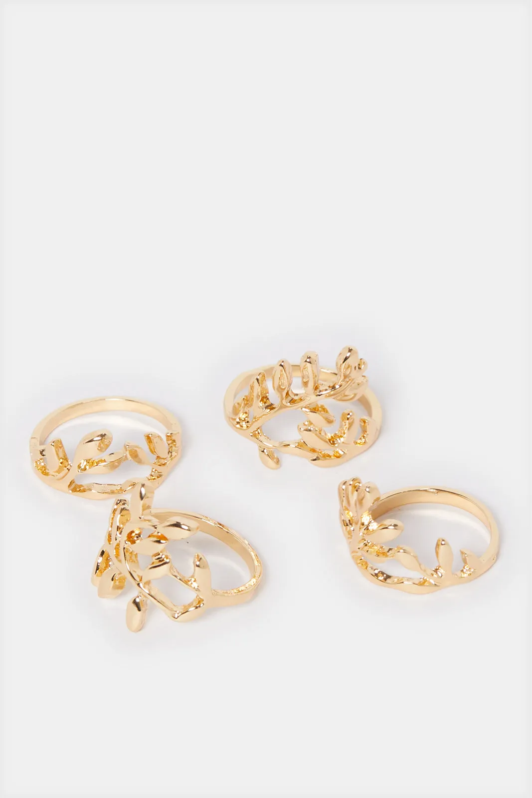 Women Gold Embellished Ring Set (4 Piece) sold by Redtag product image thumbnail 3