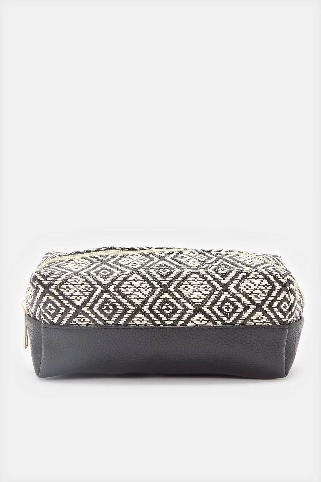 Women Black Cosmetic Pouch Bag sold by Redtag