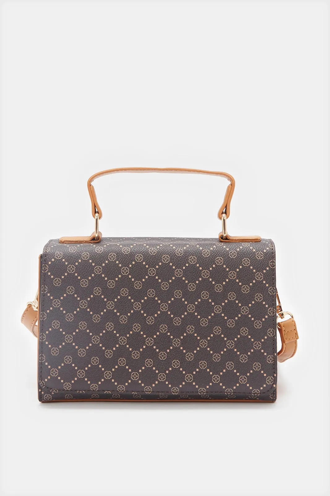 Women Brown Printed Bag sold by Redtag product image thumbnail 2