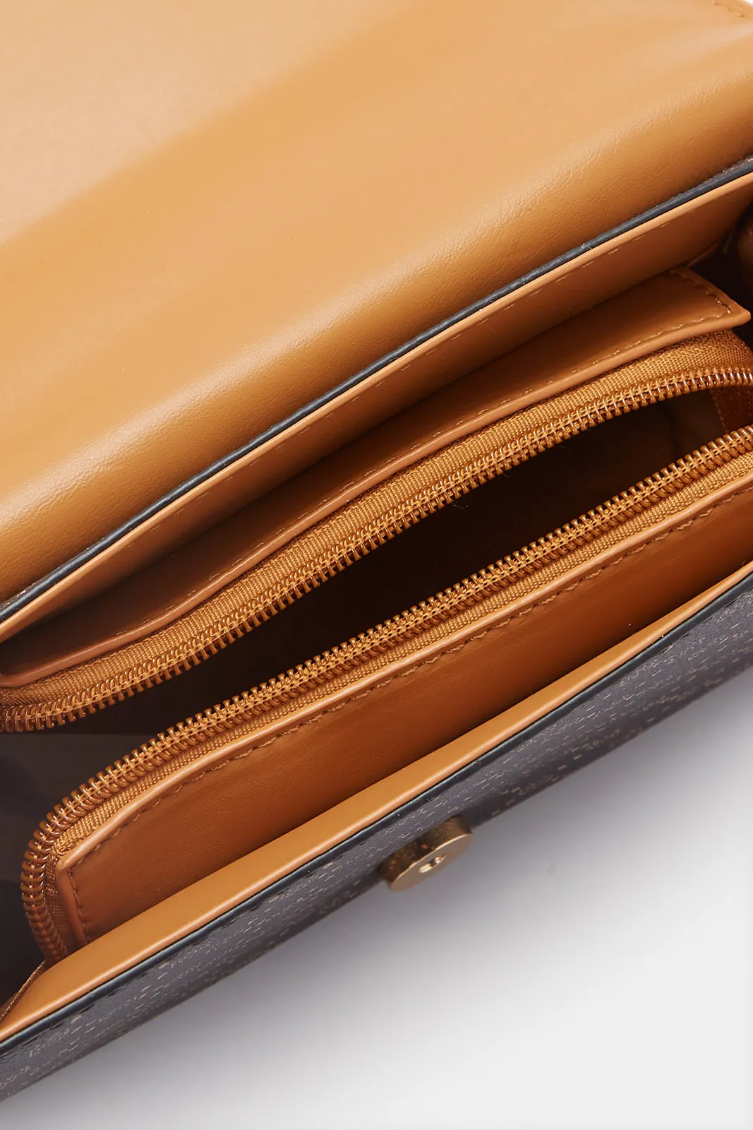 Women Brown Printed Bag sold by Redtag product image thumbnail 4