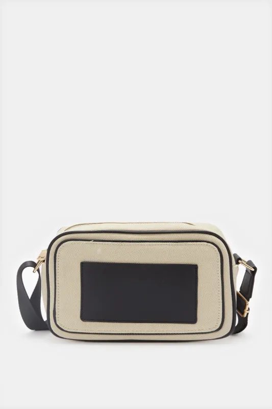 Women Multicolour Canvas Camera Bag sold by Redtag