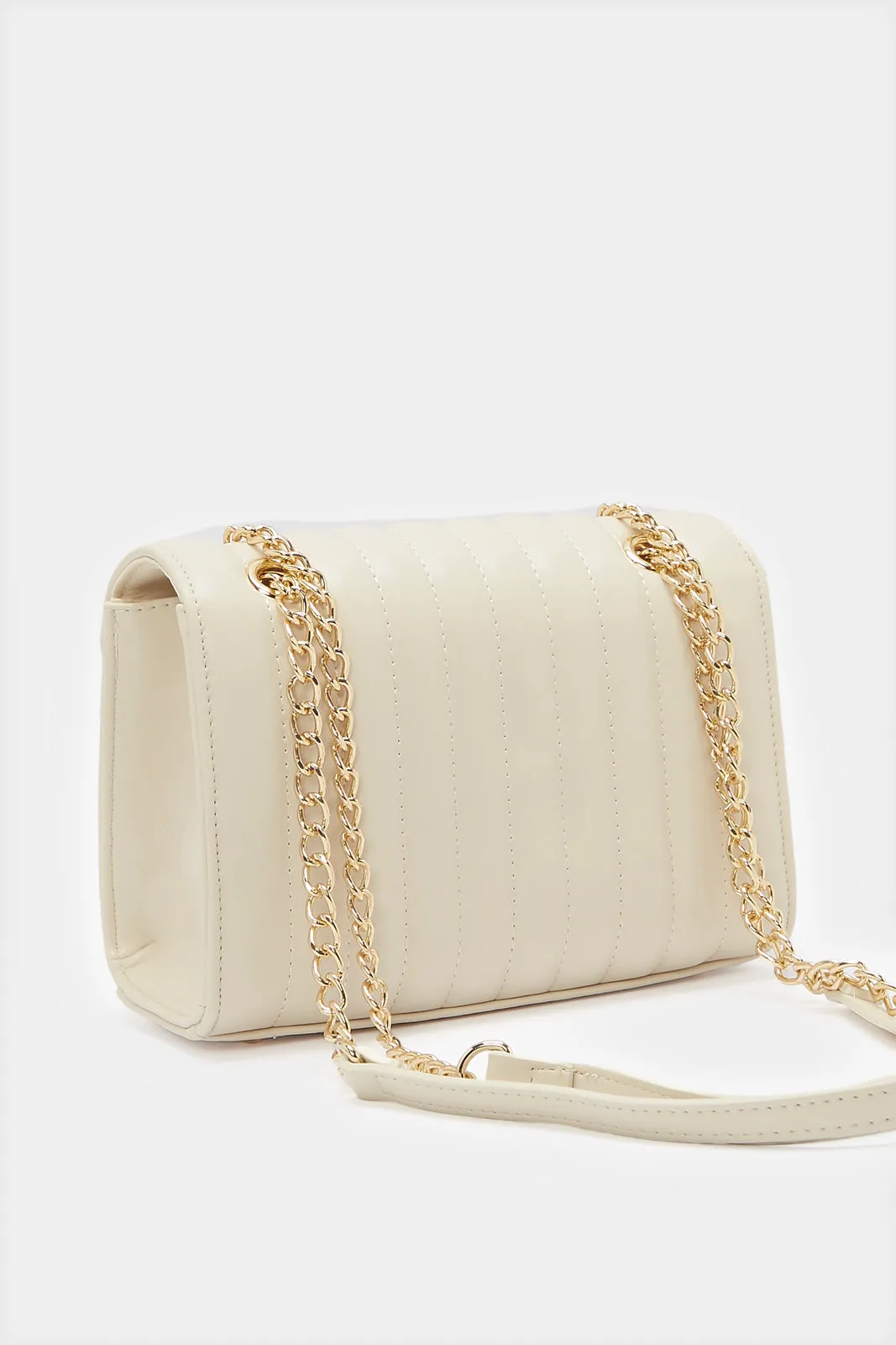 Women Beige Envelope Bag sold by Redtag product image thumbnail 2