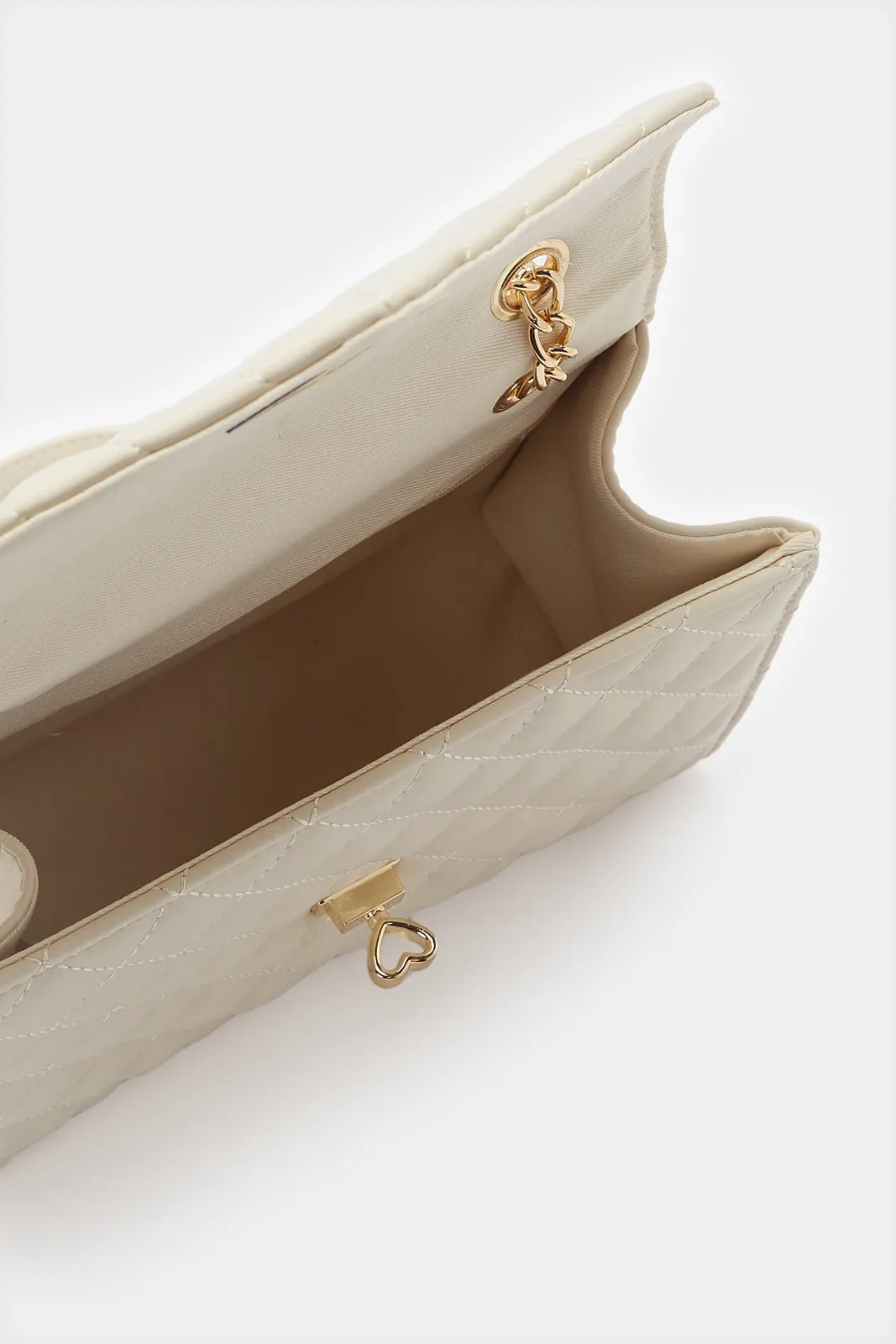 Women Beige Envelope Bag sold by Redtag product image thumbnail 4