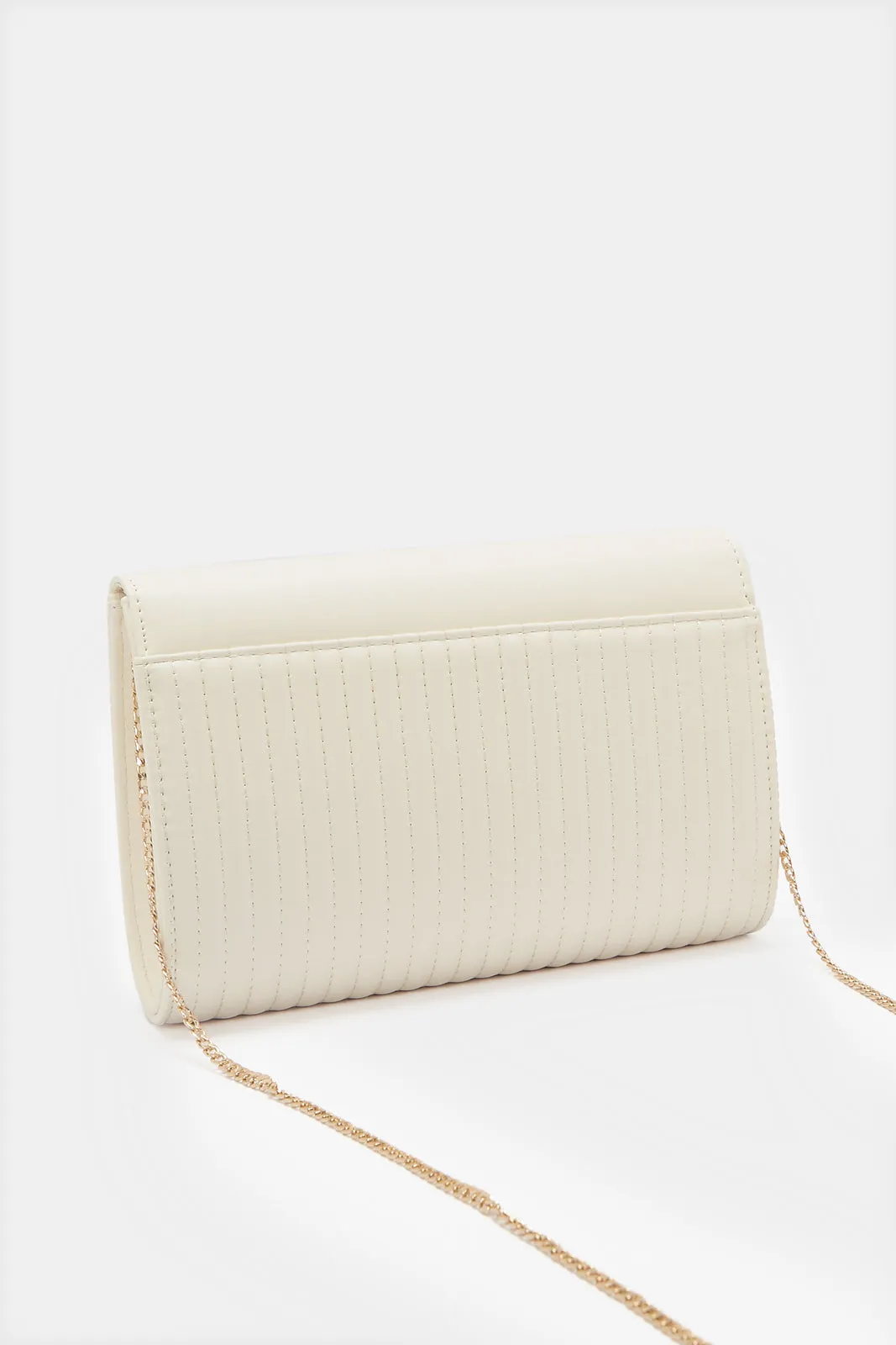 Women White Envelope Bag sold by Redtag product image thumbnail 2