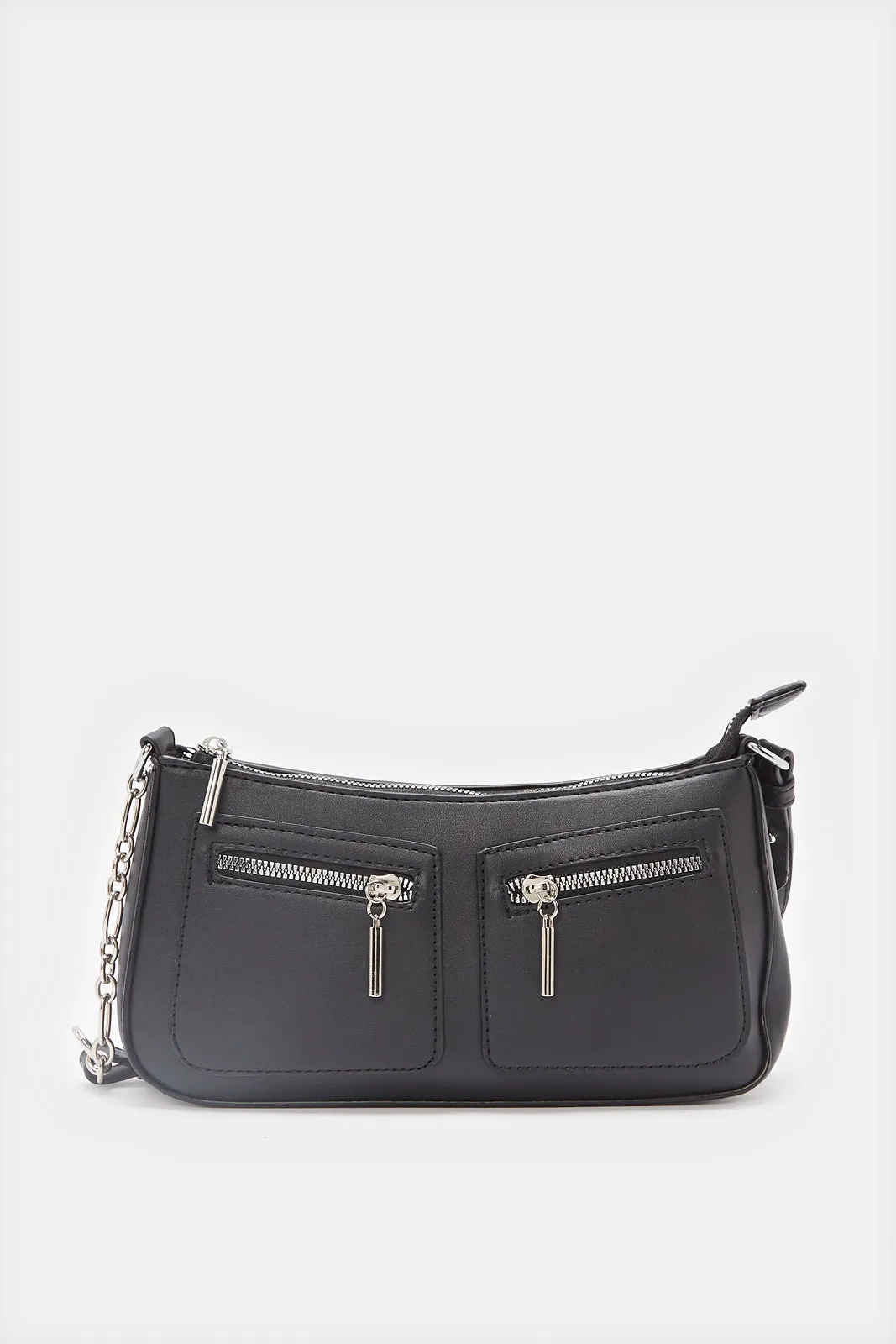 Women Black Slouch Bag sold by Redtag