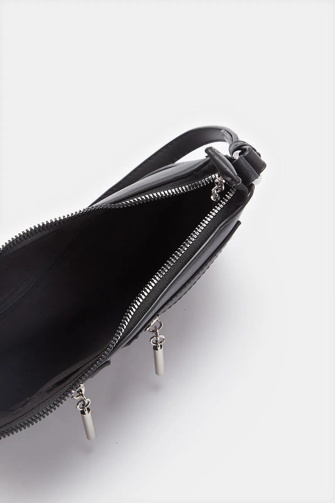 Women Black Slouch Bag sold by Redtag product image thumbnail 4